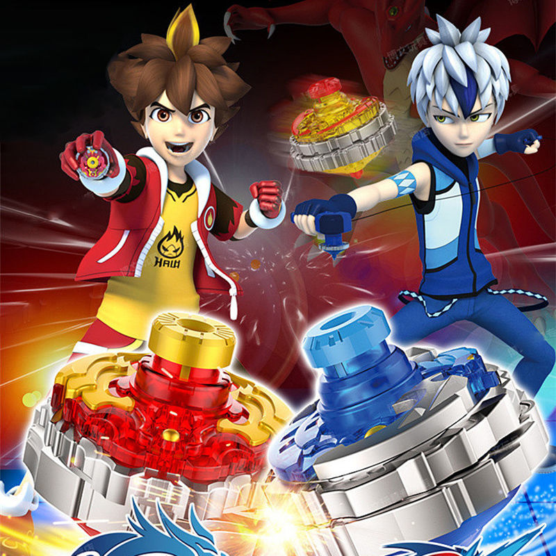 超变战陀套装儿童玩具飓风战魂灯光升级版魔幻二星三星合体陀螺圣焰