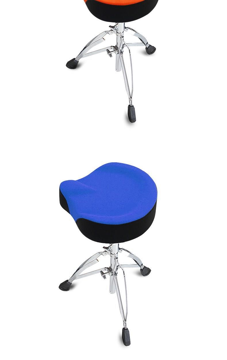 架子鼓鼓凳可升降加粗马鞍式鼓凳儿童通用演出座椅爵士鼓凳子 马鞍鼓