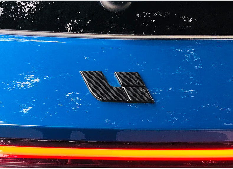理想one车头标适用于碳纤纹前后车标贴运动时尚外饰视觉提升外饰档次