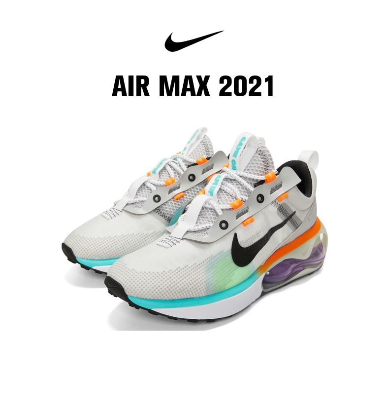 yysports nike耐克男春季新款air max 2021气垫缓震跑步鞋do2336 dh