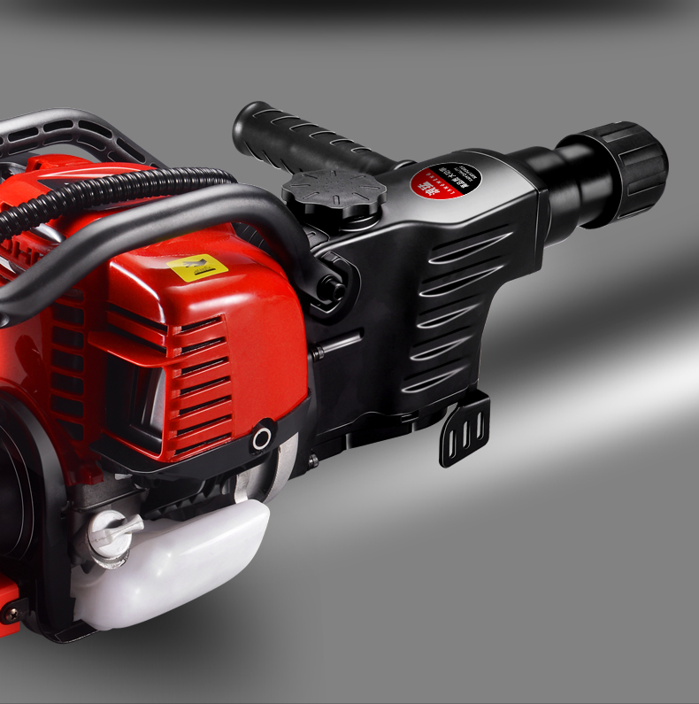 浪猛四冲程油锤镐钻多功能大功率汽油挖岩采蜜道路修建破损冲击钻