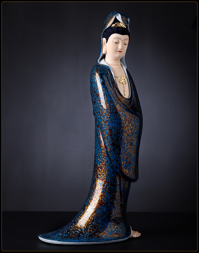 戴玉堂d26漆线雕观音