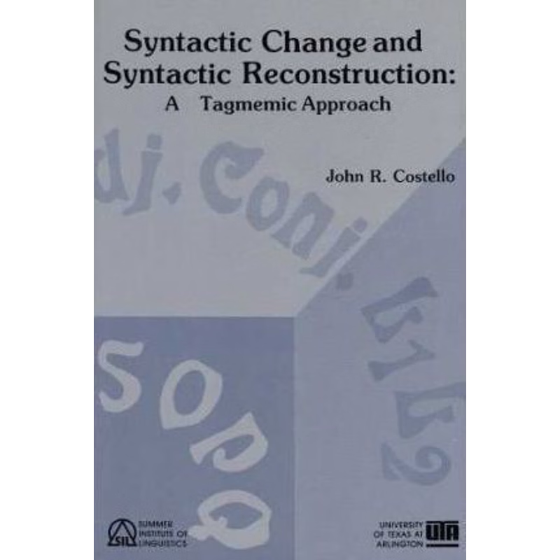 按需印刷Syntactic Change and Syntactic Reconstruction[9780883120927]