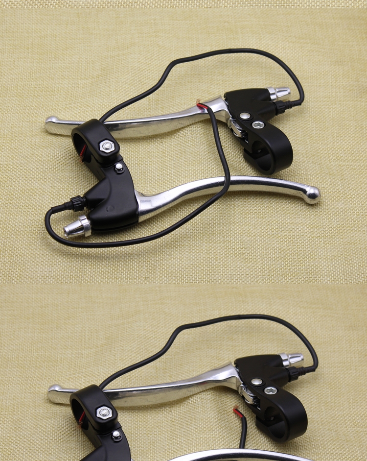 适用于雅迪电动车手刹台铃新日刹车把手电瓶车前后手柄左右维修配件