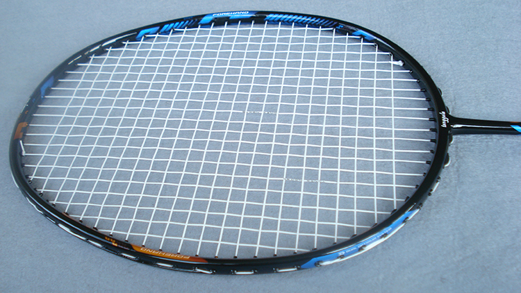 artengo羽毛球拍全碳素羽毛球拍男女轻单拍碳纤维省队训练拍黑底蓝弧