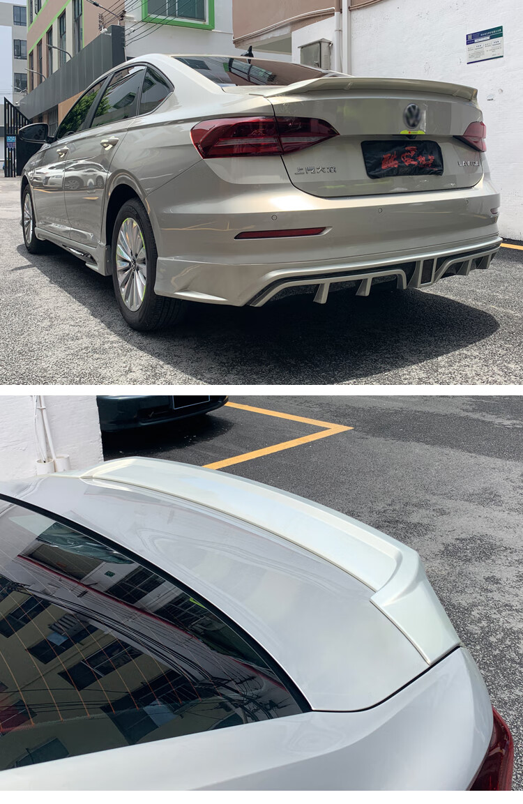 适用于23款朗逸侧裙1822大众新plus改装运动款大小包围前后唇尾翼前铲