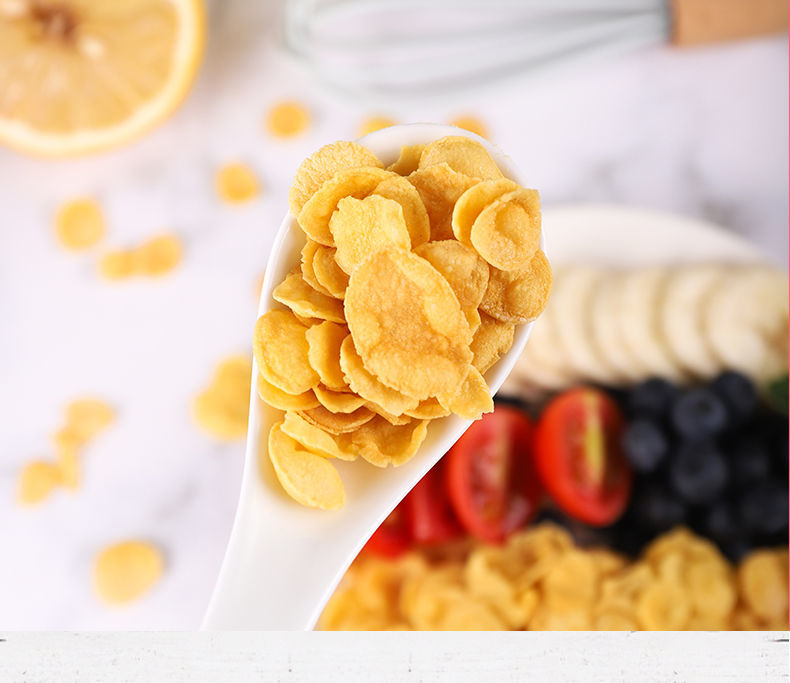 早餐零食玉米片麦片即食谷物泡牛奶酸奶香脆玉米片香脆玉米片420g