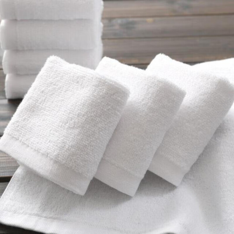 2022新款厨师抓锅布厨师手布白毛巾抓锅正方形专用厨房不吸油商用饭店