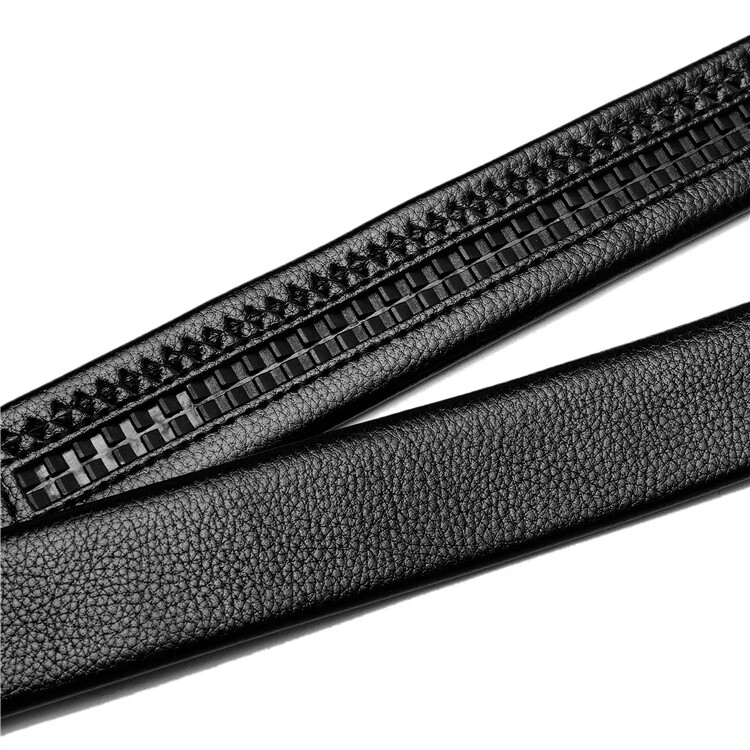 小ck风 皮带男士真皮自动扣年轻人裤带商务潮流bx&ck腰带 大e银色 双