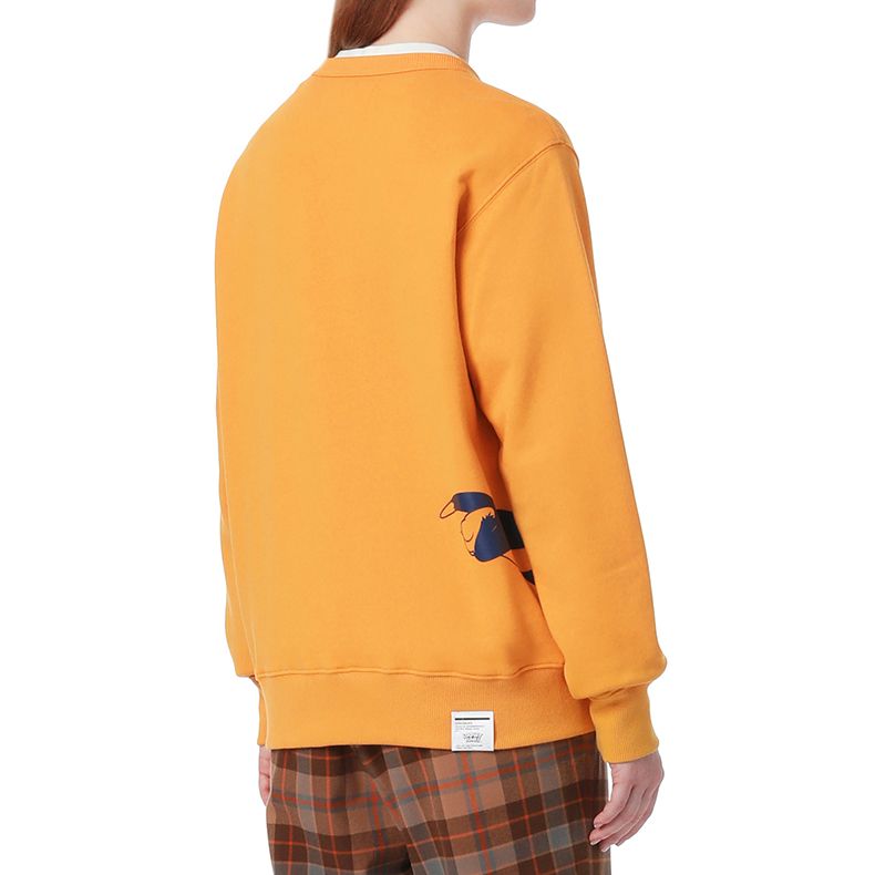 it :chocoolatelooney tunes联乘情侣款圆领卫衣角色印花3027ufh bkx