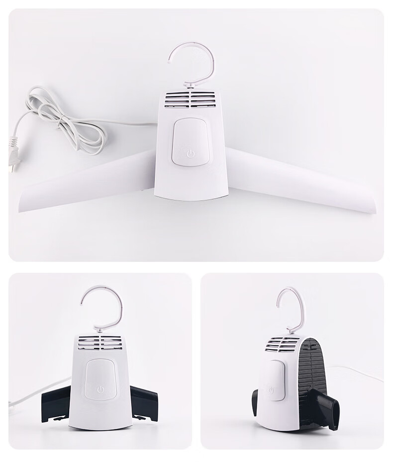 尼基科卡蛙烘干衣架迷你干衣机便携式快速干衣架家用折叠烘干机宿舍