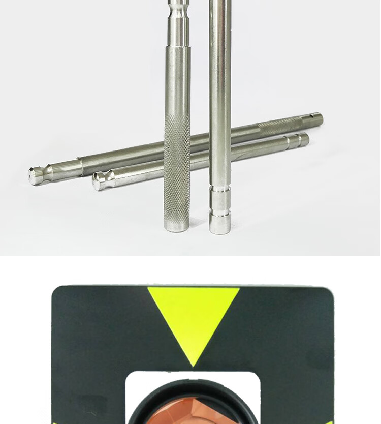 定制304不锈钢徕卡棱镜链接预埋杆i型水平位移沉降水准观测莱卡标志点