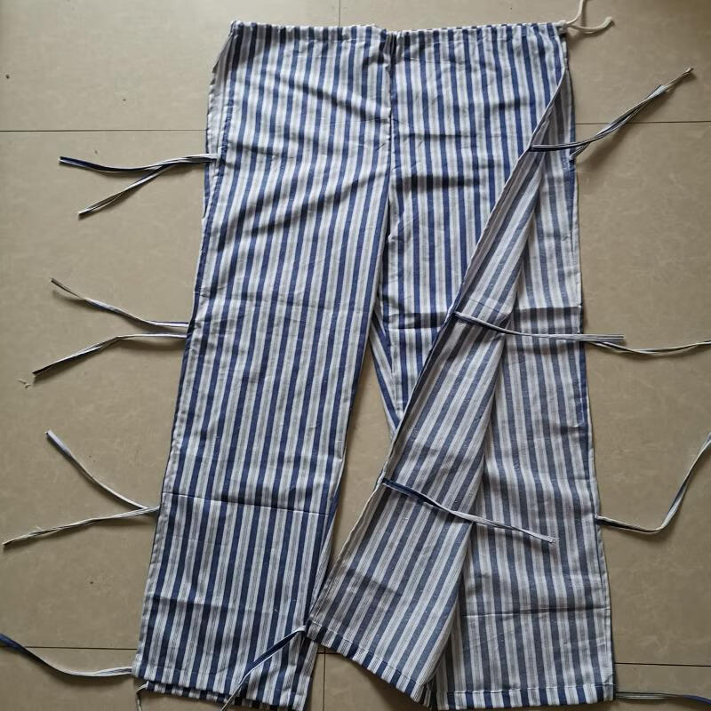 易穿易脱病人衣服骨科裤腿骨折石膏病人裤易穿脱病员服绑绳裤瘫痪卧床