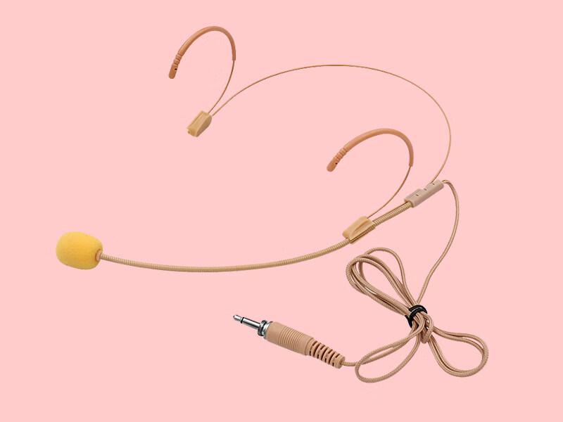 kankeirr 六一儿童舞台演唱表演用假唱耳麦耳挂话筒装饰头戴式小道具