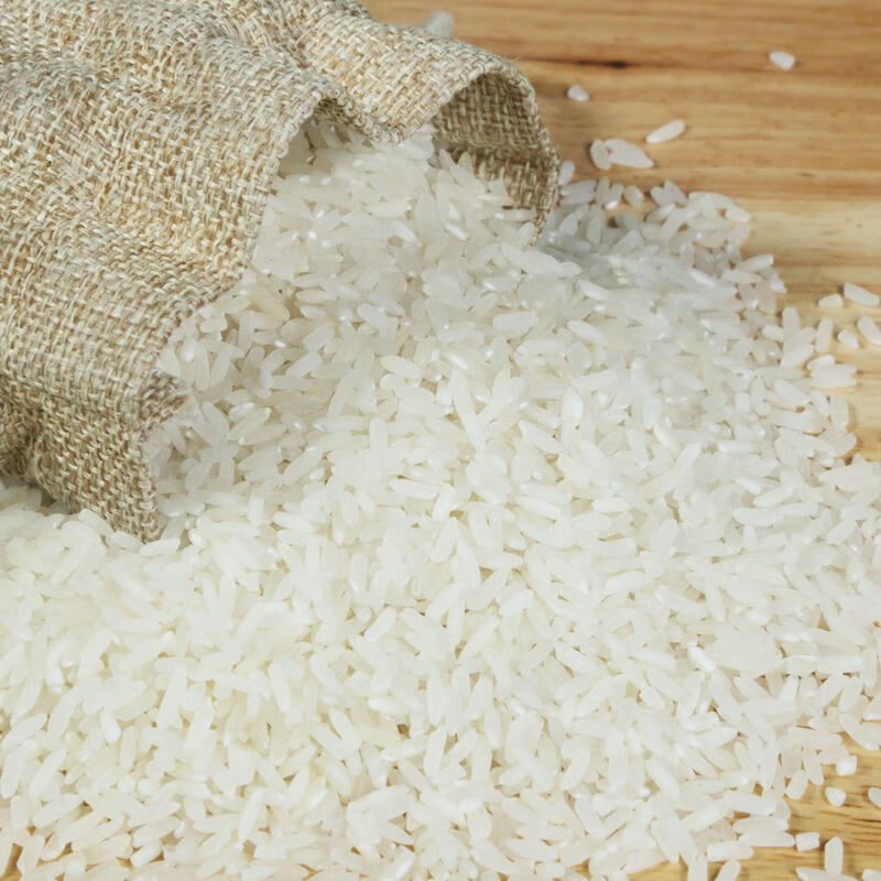 安徽农家芜湖猫牙米新米长粒香月牙米无粘性晚籼米杂交米15kg 15kg 15