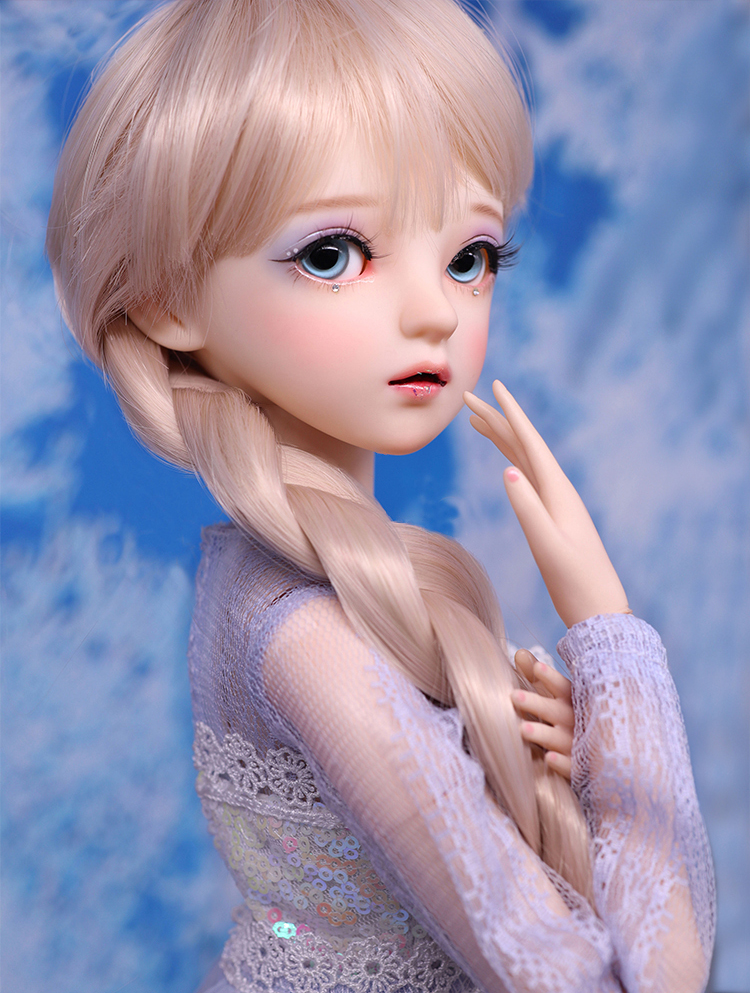 万代bandaibjd娃娃玩具女孩凯蒂仿真爱莎公主婚纱礼盒60厘米人偶sd洋3