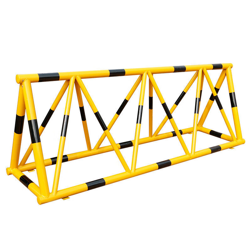 发电动拒马路障防撞护栏黑黄电动拒马交通安防设施移动防冲撞护11420