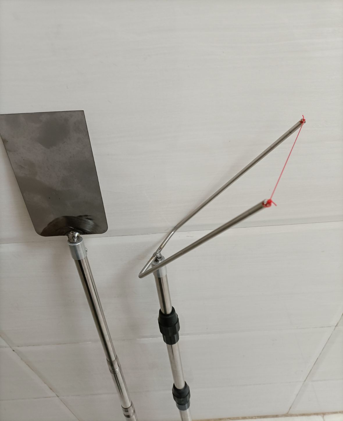 冲筋专用工具,不锈钢收料铲,冲筋拉线取杆器,冲筋神器 叉头 鱼线