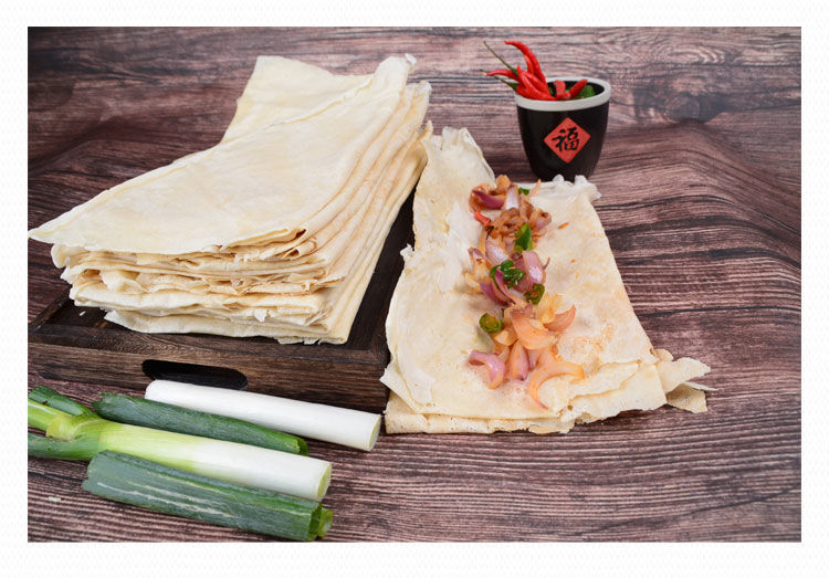 纯手工煎饼山东白面煎饼临沂正宗小麦煎饼人工现烙现发劲道手工白面