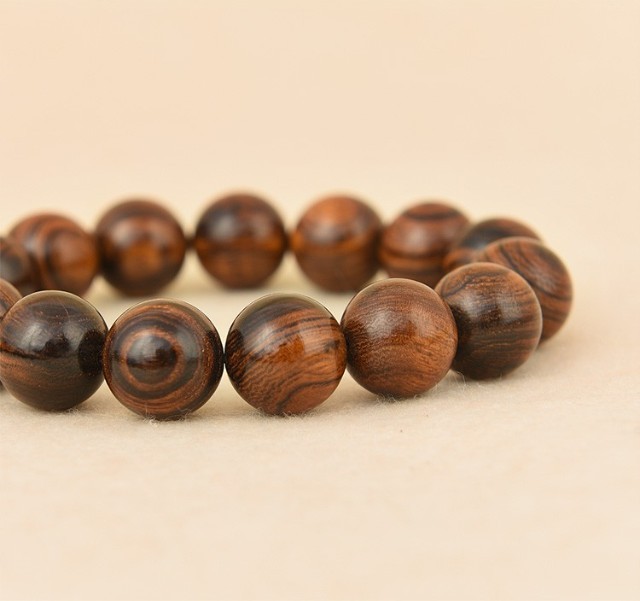 老凤凰 正宗美国沙漠铁木佛珠手串 沙漠金打磨男女 文玩沉水满金丝无