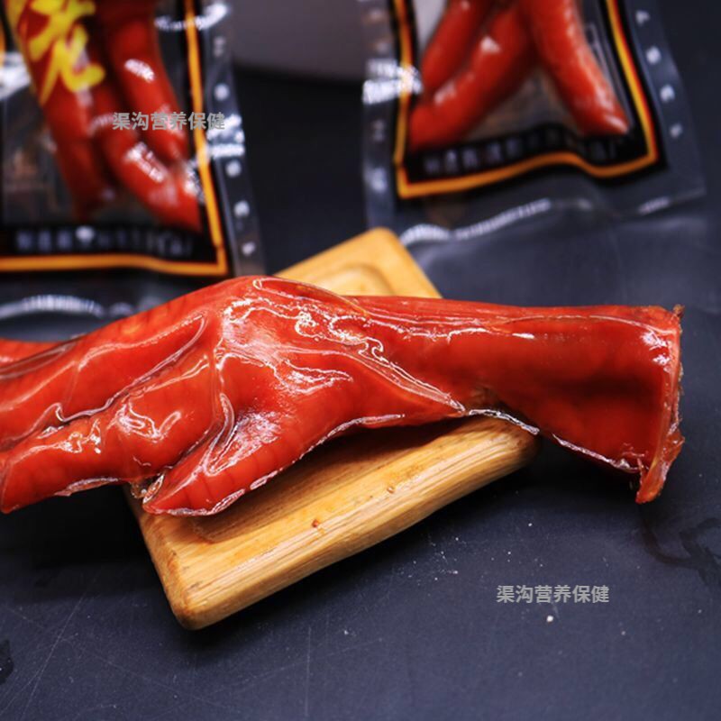 乡巴佬鸡爪30克香酥大鸡爪不辣乡吧佬卤味凤爪网红零食20个