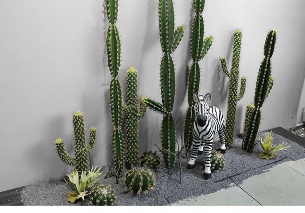 仿真仙人掌景观植物造景大型仙人柱假绿植室内外装饰橱窗摆件 大母