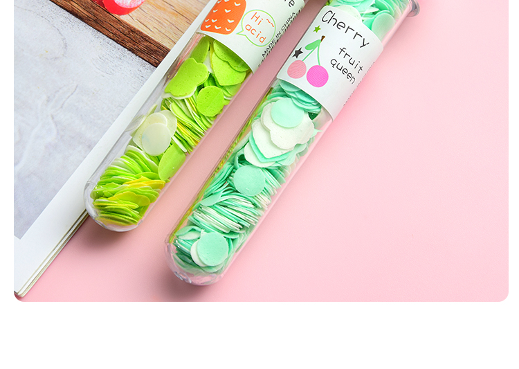 香皂片创意可爱日系便携式肥皂片旅行户外洗手瓶装花型一次性清洁香皂