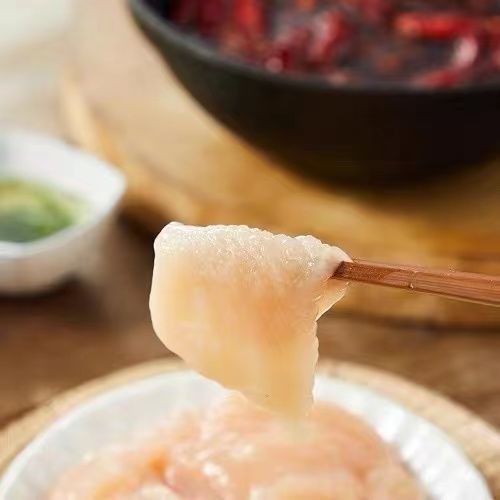 嫩滑鸡肉片商用20袋200g拍50优惠火锅食材川渝串串配菜烤肉整件商用20