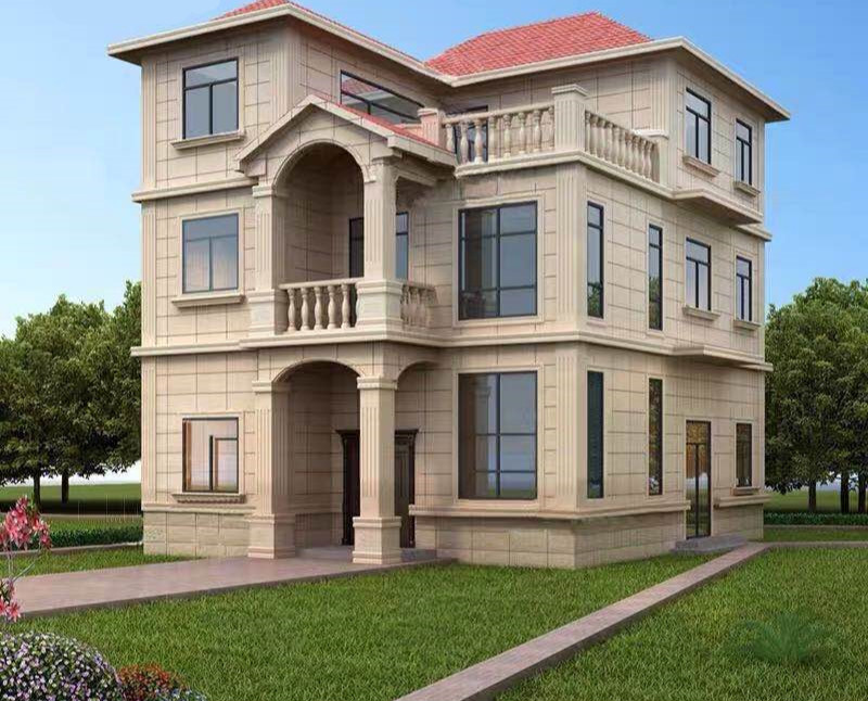 果久欧式别墅外墙砖300x600仿大理石瓷砖农村户外砖文化石麻石面瓷砖