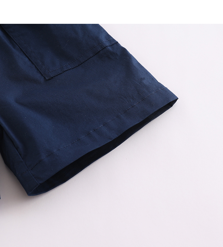 珍妮童装2022年新款儿童夏装男童短袖套装婴儿衣服 儿童套装220581 本