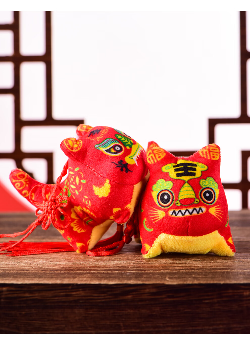 小布老虎挂件玩偶老虎年新年挂饰中国风民间工艺品吉祥物摆件礼品