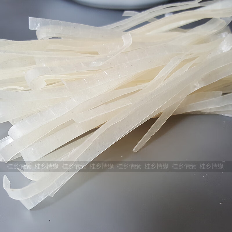 广西桂平特产宽罗秀米粉 干河粉 宽粉1斤-6斤 切粉纯米扁米粉 河粉