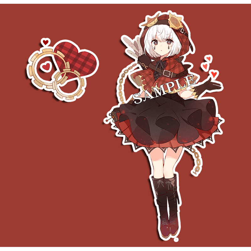 定制【粗眉毛】第五游戏周边园丁可爱立牌玩具动漫cos同人人格 花 