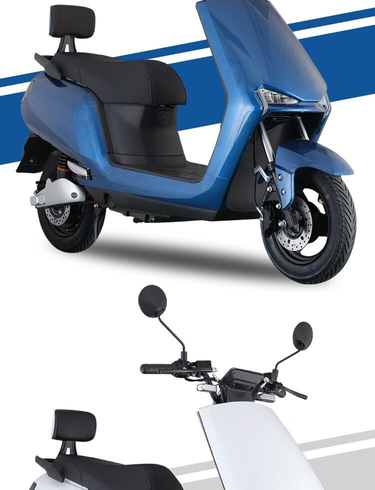 新款n9电动车成人电瓶车家用60v72v电摩高速爬坡踏板式外卖长跑王