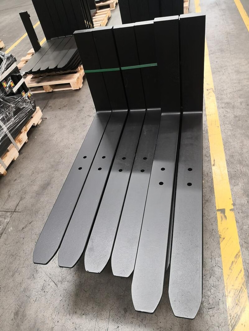 叉车货叉卡斯卡特原厂杭州合力3吨窄砖叉脚叉铲刀前叉子尖叉齿配 8吨