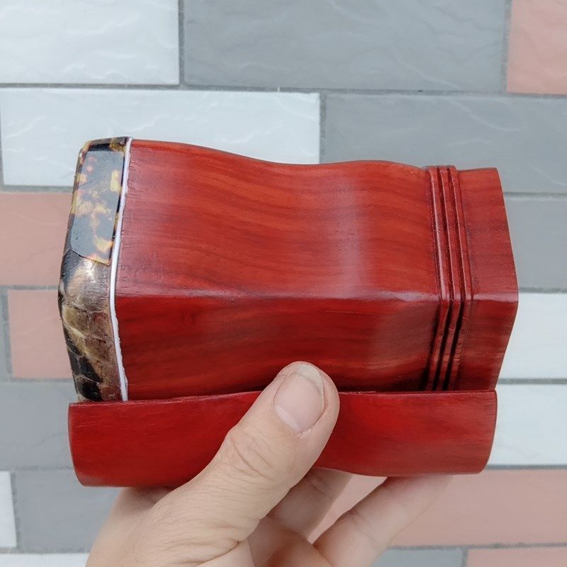 二胡乐器二胡筒配件琴筒竹筒圆筒花鼓大筒烤筒六角二胡筒 花鼓大筒a