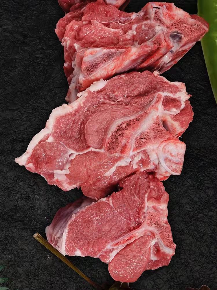 悦君心内蒙古牛蝎子5斤新鲜牛脊骨多肉现杀牛蝎肉多火锅牛脊背批发牛