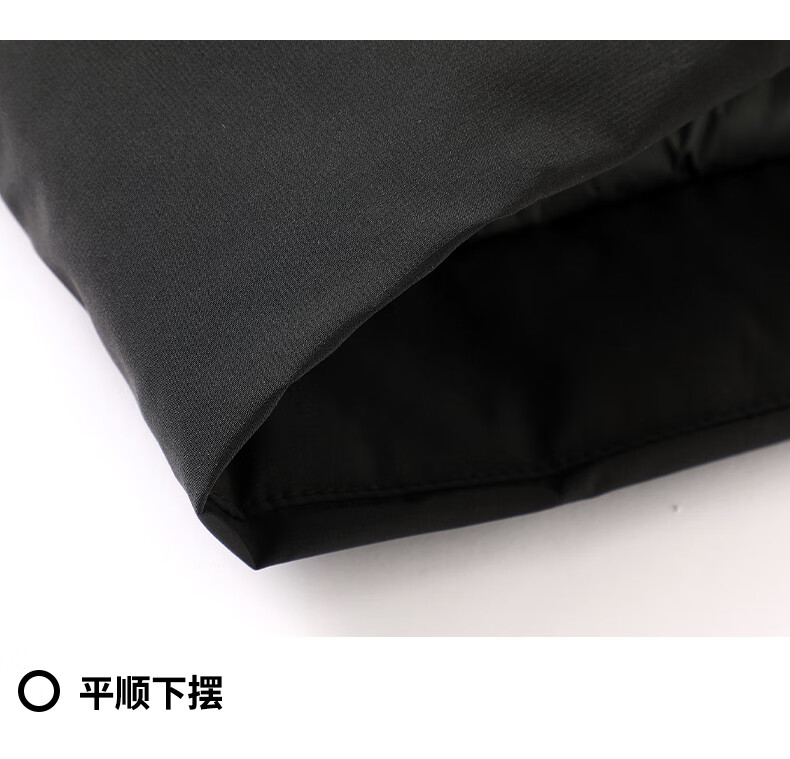 罗蒙（ROMON）棉服男中长款冬季加服饰保暖棉袄黑色125-140斤绒厚棉衣外套中老年男士羽保暖绒服饰棉袄冬装 黑色 180(建议125-140斤)详情图片21