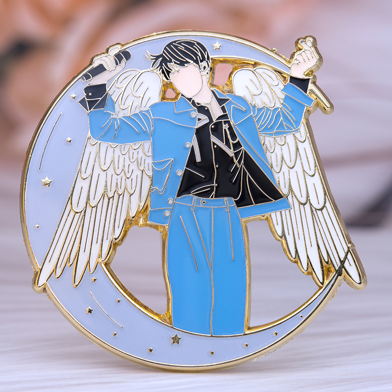 徽章刘耀文周边吻文滴滴金属徽章胸针生日礼物应援时代少年团同款tnt