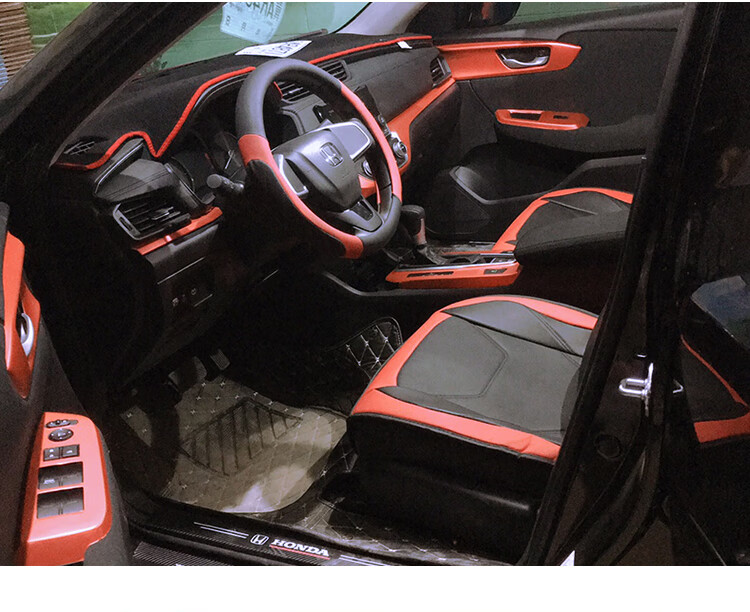 别普适用本田19凌派内饰改装中控贴纸享域排档位贴贴膜内饰贴纸改色