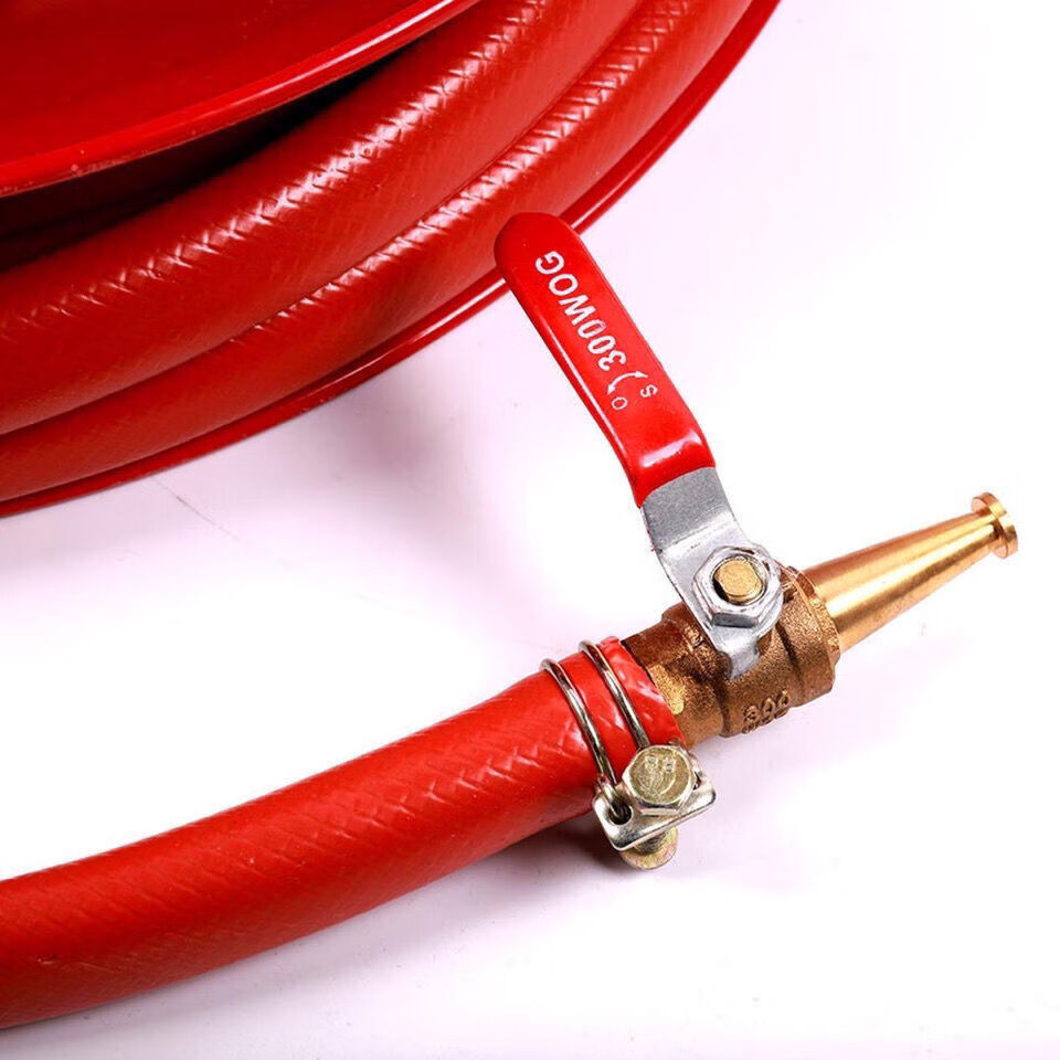 消防器材消防水带软管卷盘管20/25/30米消火栓箱自救水管水龙圈盘 20