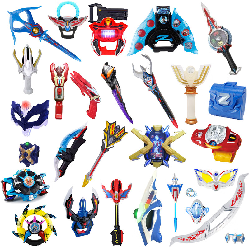 奥特曼的所有升华器变身器儿童玩具男孩变形组合套装捷德贝利亚黄昏幻