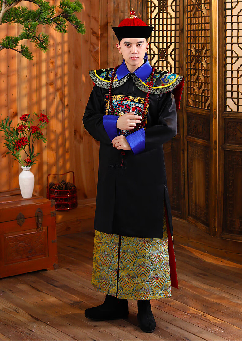 霖速清朝官服影视服装清朝官员侍郎官服朝服大臣服王爷服剧组群演古装