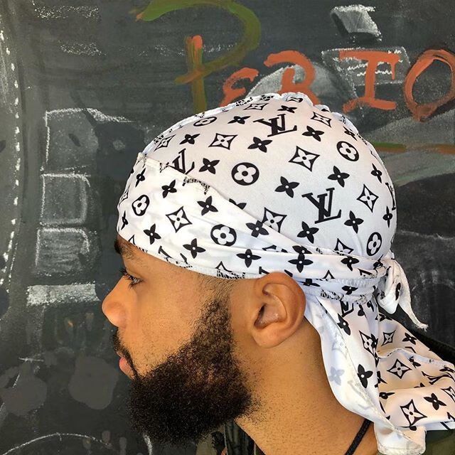 京选优品hiphop个性头巾搞品牌嘻哈多功能黑人头巾durag说唱歌手配饰