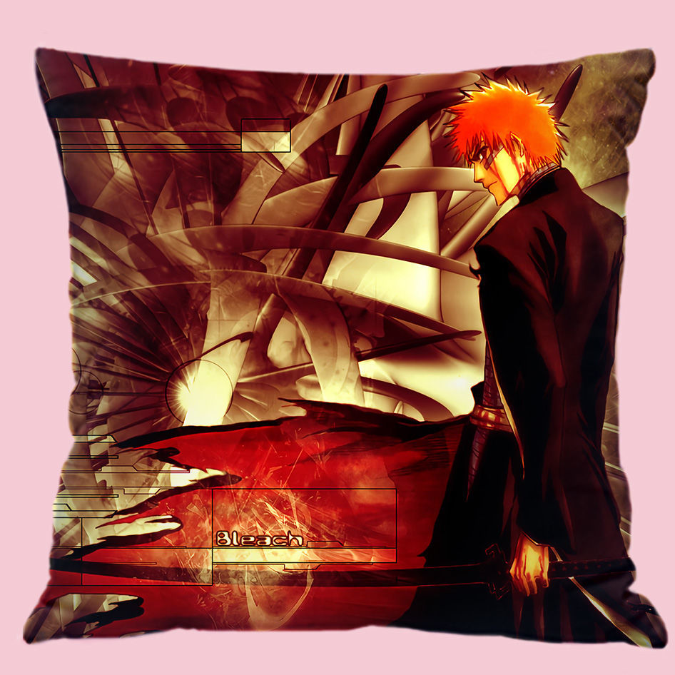 死神周边抱枕黑崎一护日番谷冬狮郎动漫靠枕头生日礼物定做 1 35x35