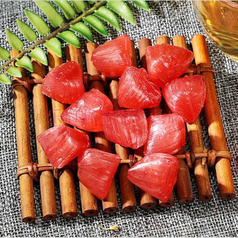 苏州特产松仁粽子糖200克袋装 苏式桂花薄荷味粽子糖休闲小零食 200g