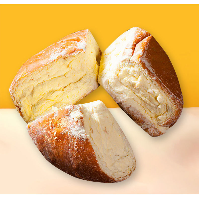 小吉祥奶酪包面包原味爆浆乳酪包奶油包早餐零食厂家手工现烤批发3盒