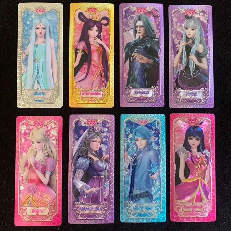 叶罗丽卡片星愿第2二弹时间公主ugr单张黎灰灵公主冰公主tcr卡全套单