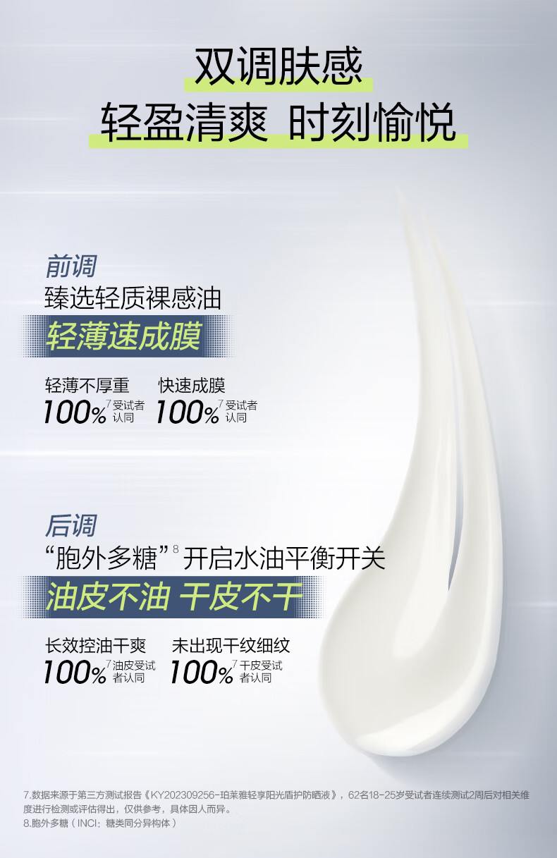 珀莱雅盾护防晒50ml军训防水防汗 户外高倍防晒 清爽隔离 防晒霜女 男士 盾护室外防晒霜50ml