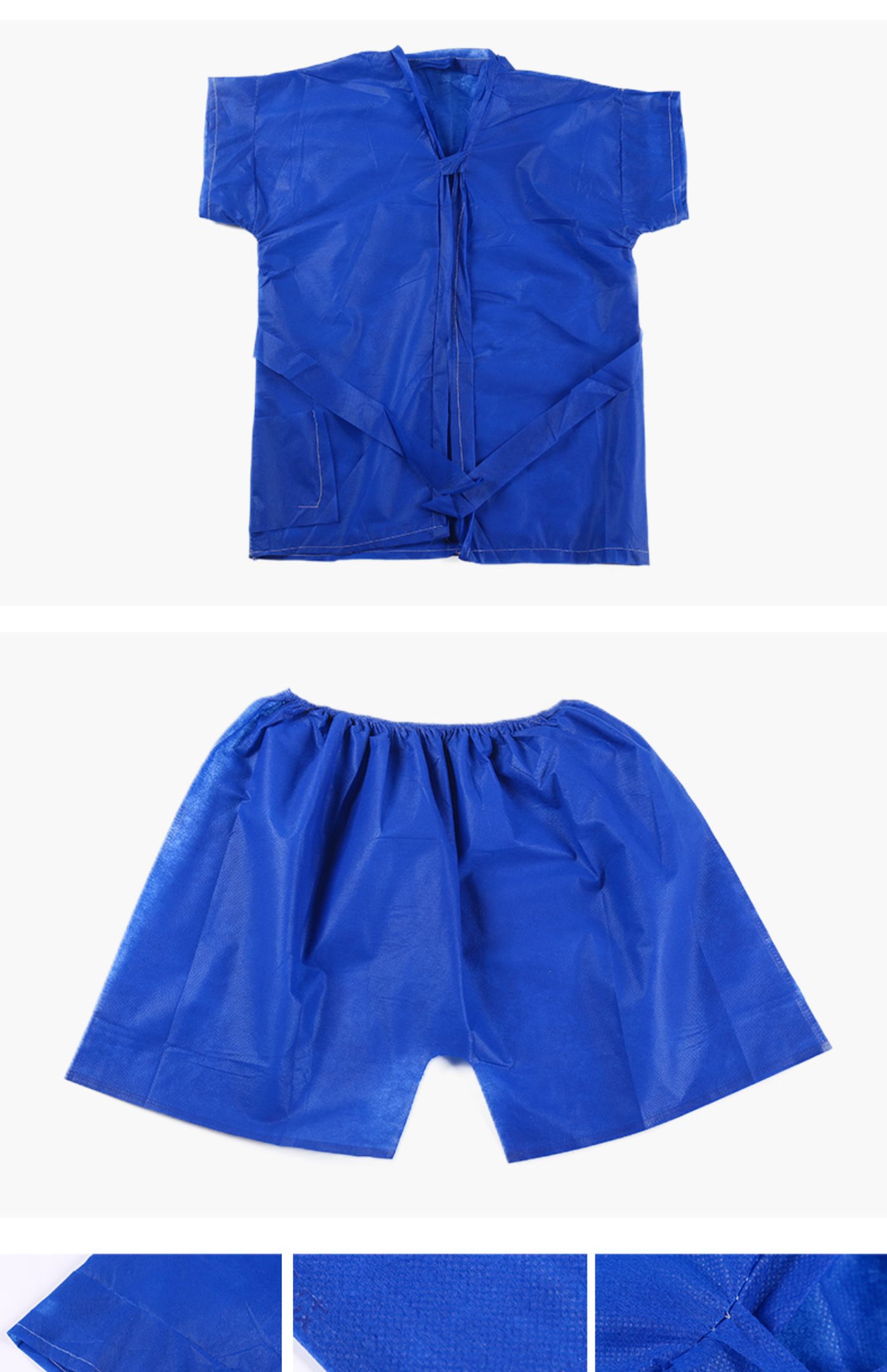 gtyuwvg【】一次性汗蒸服男女款浴服桑拿服按摩服情侣洗浴衣服足浴